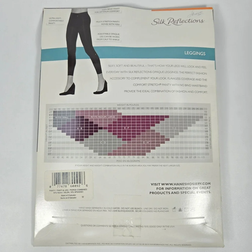 Hanes silk reflections